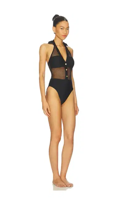 L'Agence Natalya Collared One Piece | Thumbnail 2 L'Agence Natalya Collared One Piece | Thumbnail 2