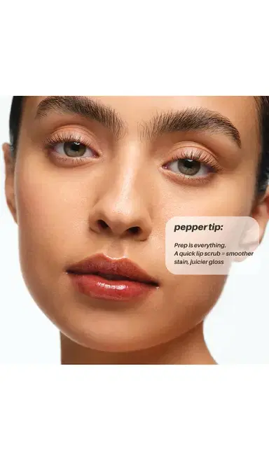 Pepper Pout Sweet Spot Glossy Lip Stain | Thumbnail 5 Pepper Pout Sweet Spot Glossy Lip Stain | Thumbnail 5
