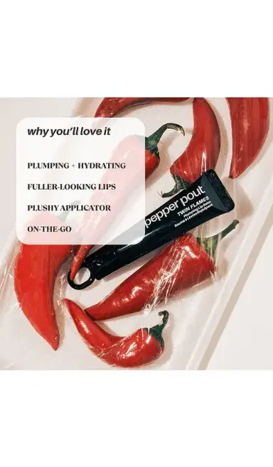 Pepper Pout Twin Flames Plumping Lip Balm | Thumbnail 7 Pepper Pout Twin Flames Plumping Lip Balm | Thumbnail 7