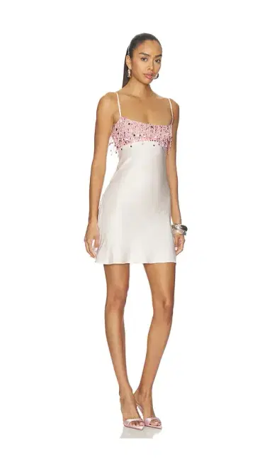 Asta Resort Yasmin Hand Beaded Mini Dress | Thumbnail 2 Asta Resort Yasmin Hand Beaded Mini Dress | Thumbnail 2