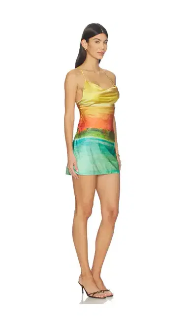 Donde Esteban Formentera Silk Mini Dress | Thumbnail 2 Donde Esteban Formentera Silk Mini Dress | Thumbnail 2