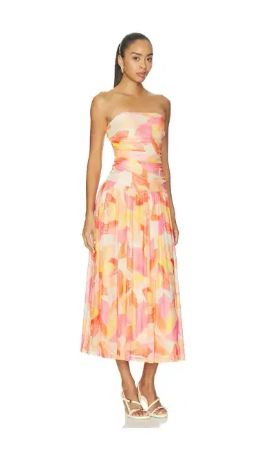 MINKPINK Solana Mesh Midi Dress | Thumbnail 2