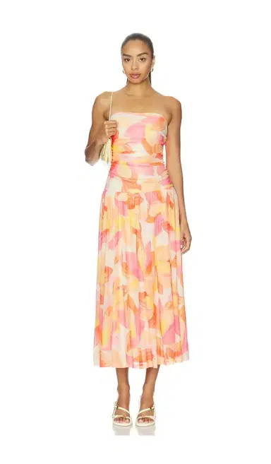 MINKPINK Solana Mesh Midi Dress | Thumbnail 1