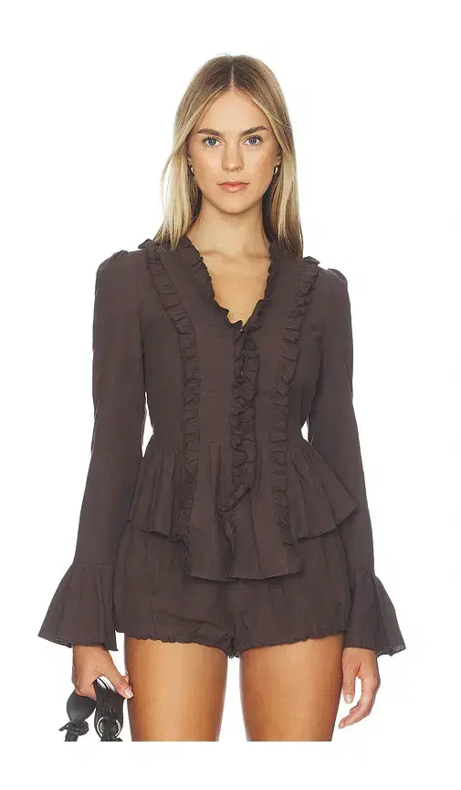 LIONESS Odette Long Sleeve Top