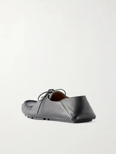 Loewe Rambla Leather Boat Shoes - Men | Thumbnail 4
