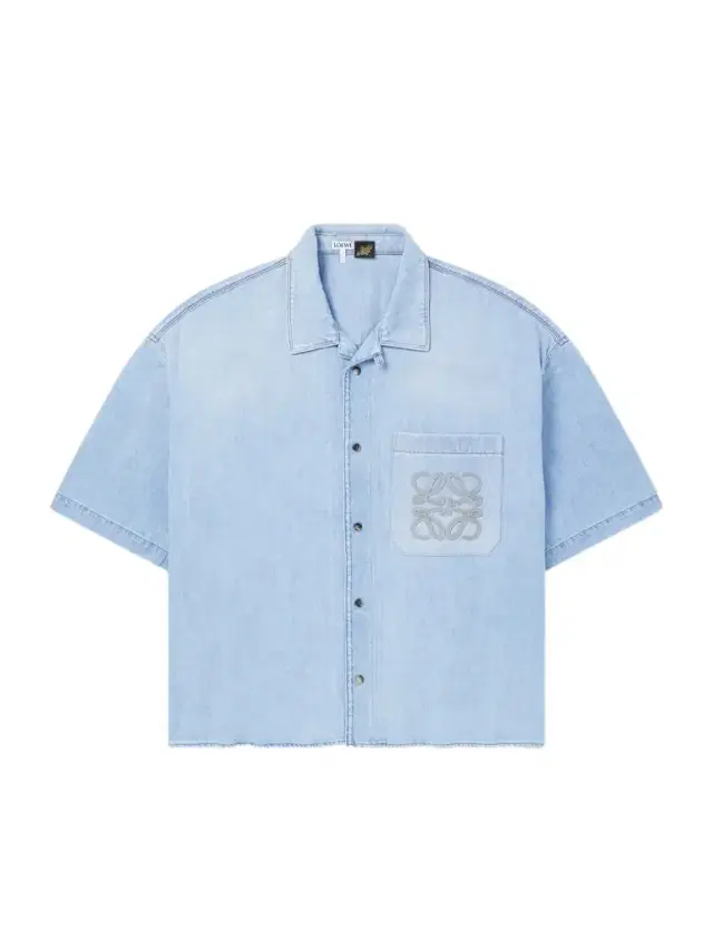 Loewe Paula's Ibiza Logo-Embroidered Denim Shirt - Men