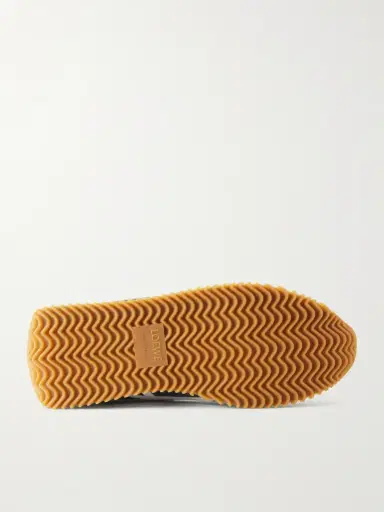 Loewe Flow Runner 2.0 Suede-Trimmed Shell Sneakers - Men | Thumbnail 3 Loewe Flow Runner 2.0 Suede-Trimmed Shell Sneakers - Men | Thumbnail 3