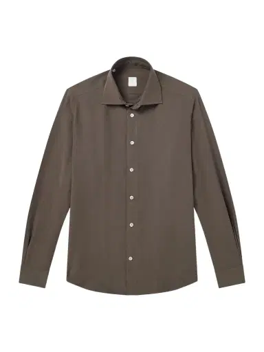 ELEVENTY Lyocell, Linen and Cotton-Blend Shirt - Men | Thumbnail 1 ELEVENTY Lyocell, Linen and Cotton-Blend Shirt - Men | Thumbnail 1