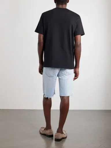 Loewe Anagram-Embroidered Cotton-Jersey T-Shirt - Men | Thumbnail 4 Loewe Anagram-Embroidered Cotton-Jersey T-Shirt - Men | Thumbnail 4