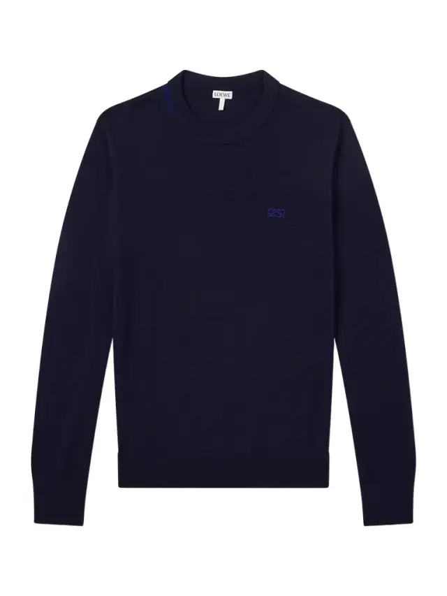 Loewe Anagram-Embroidered Wool-Blend Sweater - Men