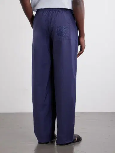 Loewe Paula's Ibiza Straight-Leg Cotton-Blend Drawstring Trousers - Men | Thumbnail 4 Loewe Paula's Ibiza Straight-Leg Cotton-Blend Drawstring Trousers - Men | Thumbnail 4