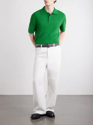 Loewe Anagram-Embroidered Cotton-Piqué Polo Shirt - Men | Thumbnail 2 Loewe Anagram-Embroidered Cotton-Piqué Polo Shirt - Men | Thumbnail 2