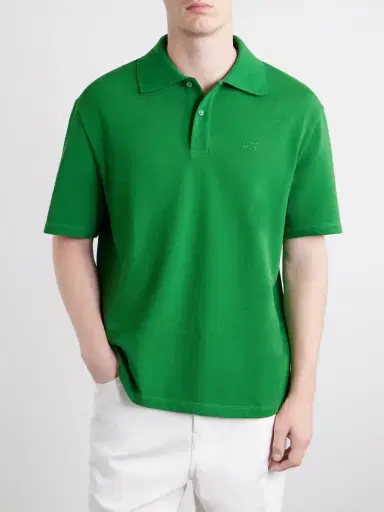 Loewe Anagram-Embroidered Cotton-Piqué Polo Shirt - Men | Thumbnail 3 Loewe Anagram-Embroidered Cotton-Piqué Polo Shirt - Men | Thumbnail 3