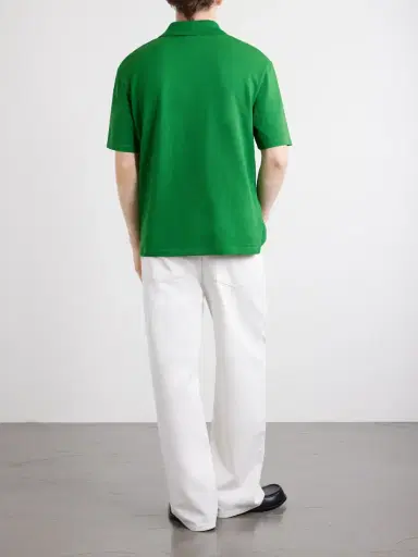 Loewe Anagram-Embroidered Cotton-Piqué Polo Shirt - Men | Thumbnail 4 Loewe Anagram-Embroidered Cotton-Piqué Polo Shirt - Men | Thumbnail 4
