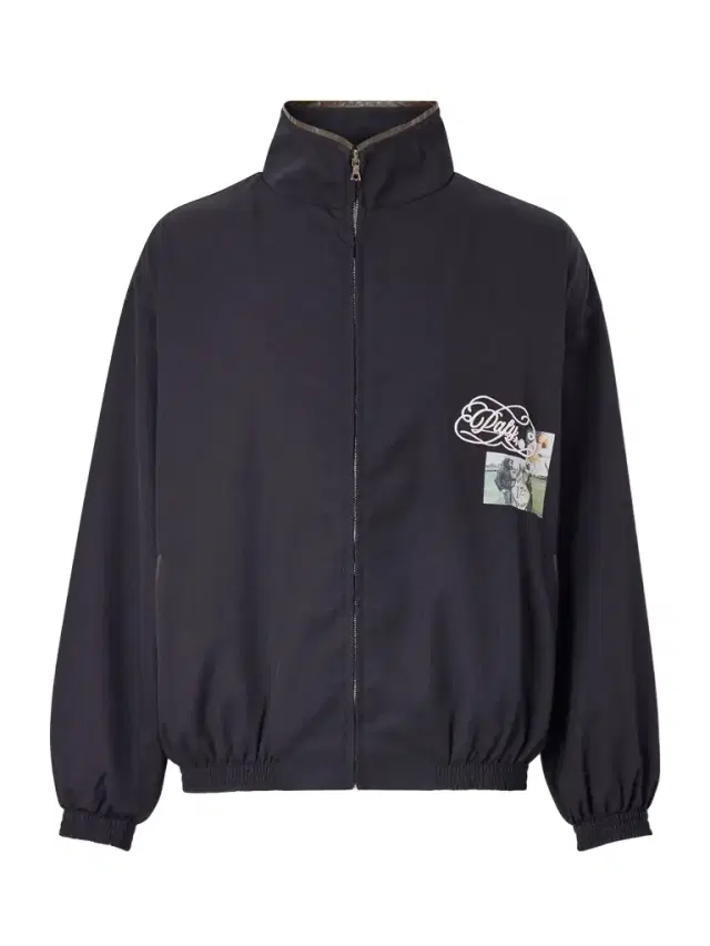 Paly Hollywood Logo-Embroidered Printed Wool-Blend Zip-Up Jacket - Men