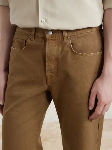 Massimo Alba Oceano Straight-Leg Cotton Trousers - Men | Thumbnail 5