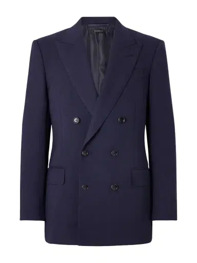 Tom Ford Atticus Double-Breasted Wool and Mohair-Blend Blazer - Men | Thumbnail 1