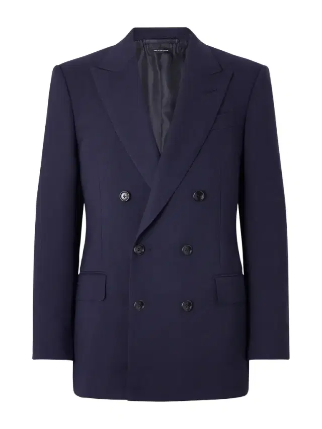 Atticus Double-Breasted Wool and Mohair-Blend Blazer - Men