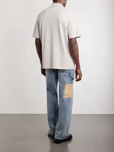 Loewe Anagram-Embroidered Cotton-Piqué Polo Shirt - Men | Thumbnail 4 Loewe Anagram-Embroidered Cotton-Piqué Polo Shirt - Men | Thumbnail 4