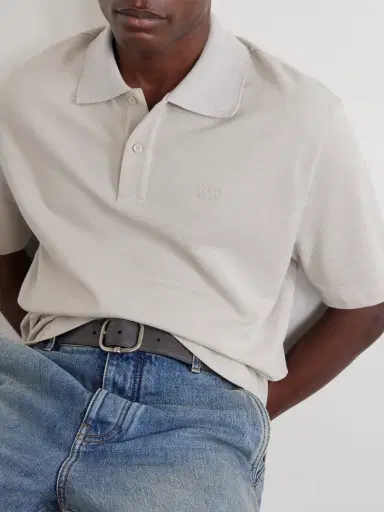 Loewe Anagram-Embroidered Cotton-Piqué Polo Shirt - Men | Thumbnail 5 Loewe Anagram-Embroidered Cotton-Piqué Polo Shirt - Men | Thumbnail 5