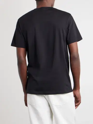 Loewe Anagram-Embroidered Cotton-Jersey T-Shirt - Men | Thumbnail 4