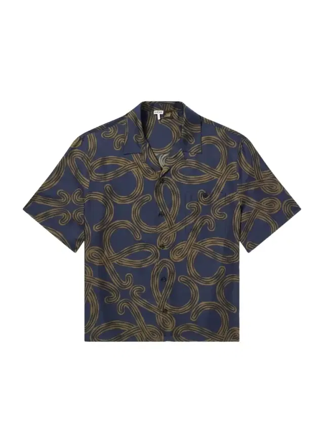 Loewe Paula's Ibiza Convertible-Collar Printed Silk-Satin Shirt - Men