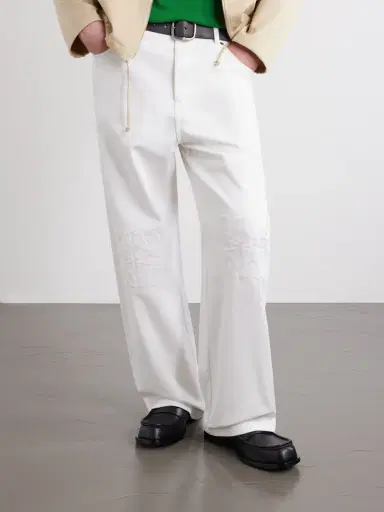 Loewe Bobine Anagram-Debossed Leather Loafers - Men | Thumbnail 2
