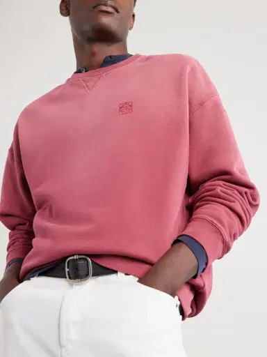 Loewe Anagram-Embroidered Cotton-Jersey Sweatshirt - Men | Thumbnail 5 Loewe Anagram-Embroidered Cotton-Jersey Sweatshirt - Men | Thumbnail 5