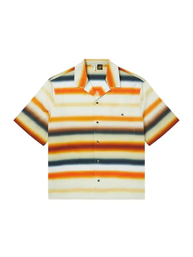 Loewe Paula's Ibiza Convertible-Collar Logo-Embroidered Striped Cotton-Poplin Shirt - Men