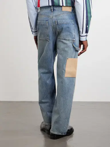 Loewe Wide-Leg Baggy Jeans - Men | Thumbnail 4 Loewe Wide-Leg Baggy Jeans - Men | Thumbnail 4