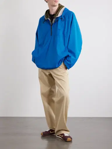 Loewe Logo-Embroidered Shell Jacket - Men | Thumbnail 2
