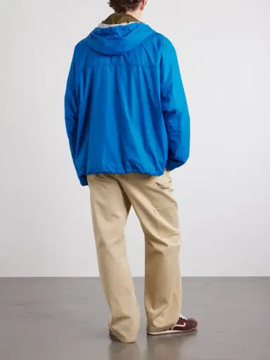 Loewe Logo-Embroidered Shell Jacket - Men | Thumbnail 4