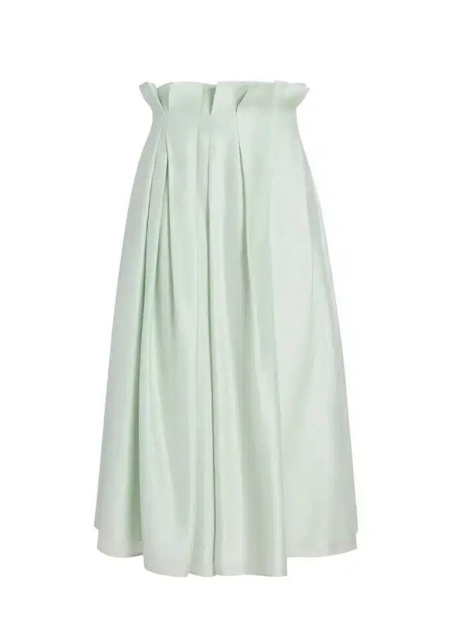 Khaite Astrid Skirt In Ice Green