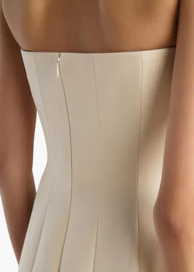 Khaite Stela Dress In Ivory Glow | Thumbnail 5 Khaite Stela Dress In Ivory Glow | Thumbnail 5