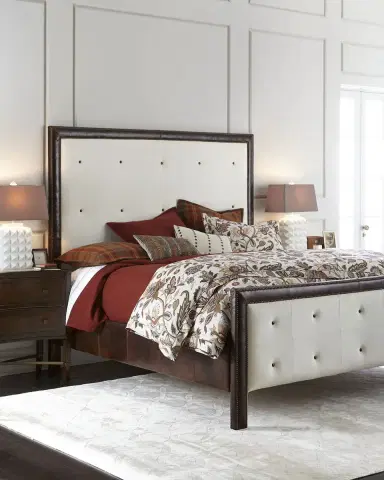 Old Hickory Tannery Garth Tufted King Bed | Thumbnail 2 Old Hickory Tannery Garth Tufted King Bed | Thumbnail 2
