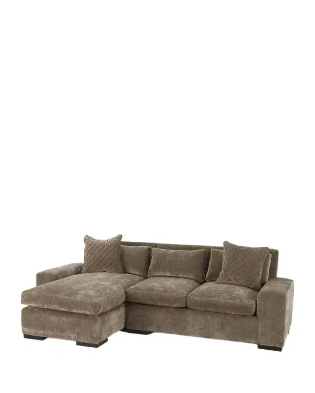Old Hickory Tannery Lennox Left-Chaise Sectional