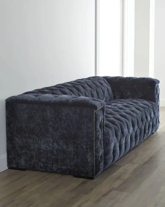 Old Hickory Tannery Beverly Tufted Sofa 101"