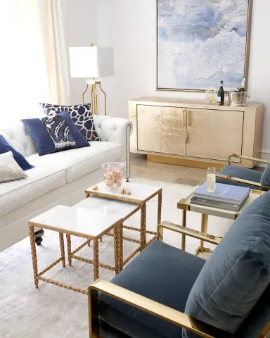 Old Hickory Tannery Whitestone Chesterfield Leather Sofa | Thumbnail 3 Old Hickory Tannery Whitestone Chesterfield Leather Sofa | Thumbnail 3