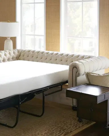 Old Hickory Tannery Ellery Chesterfield Queen Sleeper Sofa 86" | Thumbnail 3 Old Hickory Tannery Ellery Chesterfield Queen Sleeper Sofa 86" | Thumbnail 3