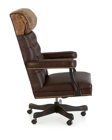 Old Hickory Tannery Barret Leather Office Chair | Thumbnail 3 Old Hickory Tannery Barret Leather Office Chair | Thumbnail 3