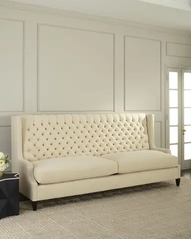 Old Hickory Tannery Justeen Sofa, 107" | Thumbnail 1