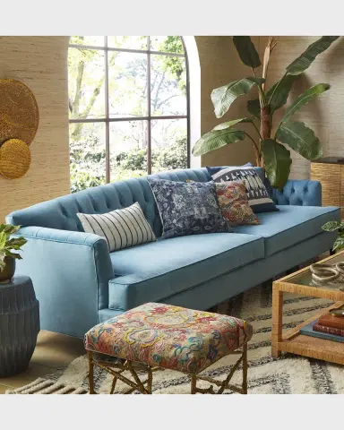 Old Hickory Tannery Macie Tufted Sofa 120" | Thumbnail 4 Old Hickory Tannery Macie Tufted Sofa 120" | Thumbnail 4