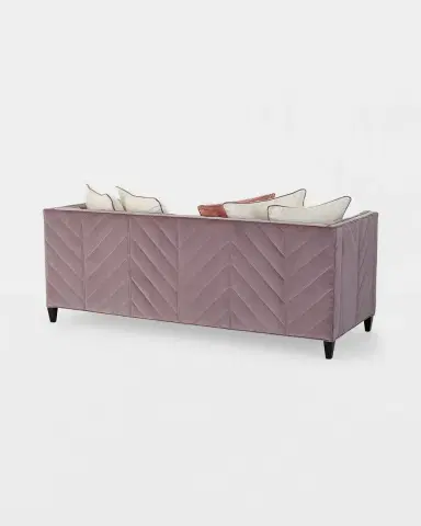 Old Hickory Tannery Zoey Channel Tufted Sofa, 85" | Thumbnail 3 Old Hickory Tannery Zoey Channel Tufted Sofa, 85" | Thumbnail 3
