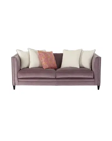 Old Hickory Tannery Zoey Channel Tufted Sofa, 85" | Thumbnail 1 Old Hickory Tannery Zoey Channel Tufted Sofa, 85" | Thumbnail 1