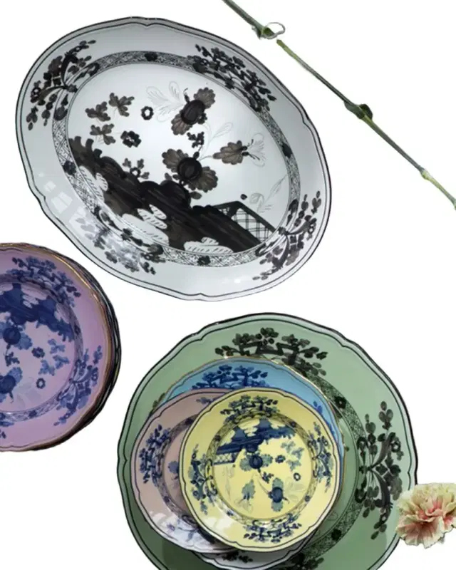 GINORI 1735 Oriente Italiano Oval Platter