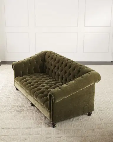 Old Hickory Tannery Brisbane Chesterfield Sofa, 92" | Thumbnail 1 Old Hickory Tannery Brisbane Chesterfield Sofa, 92" | Thumbnail 1