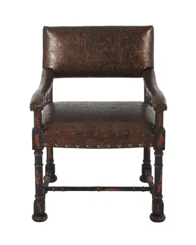 Old Hickory Tannery Ember Leather Arm Chair | Thumbnail 1 Old Hickory Tannery Ember Leather Arm Chair | Thumbnail 1