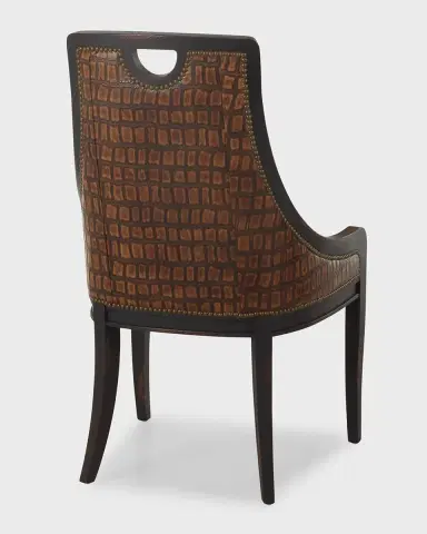 Old Hickory Tannery Travis Leather Dining Chair | Thumbnail 3 Old Hickory Tannery Travis Leather Dining Chair | Thumbnail 3