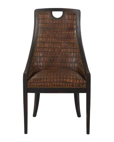 Old Hickory Tannery Travis Leather Dining Chair | Thumbnail 1 Old Hickory Tannery Travis Leather Dining Chair | Thumbnail 1