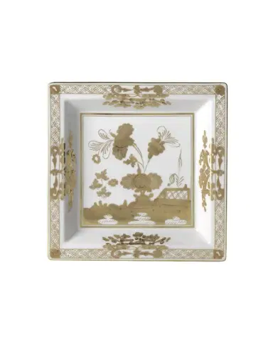 GINORI 1735 Oriente Italiano Aurum Square Plate | Thumbnail 1